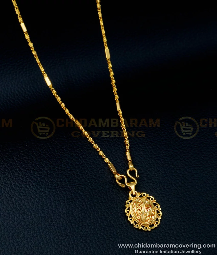 Simple gold chain hot sale design for girl